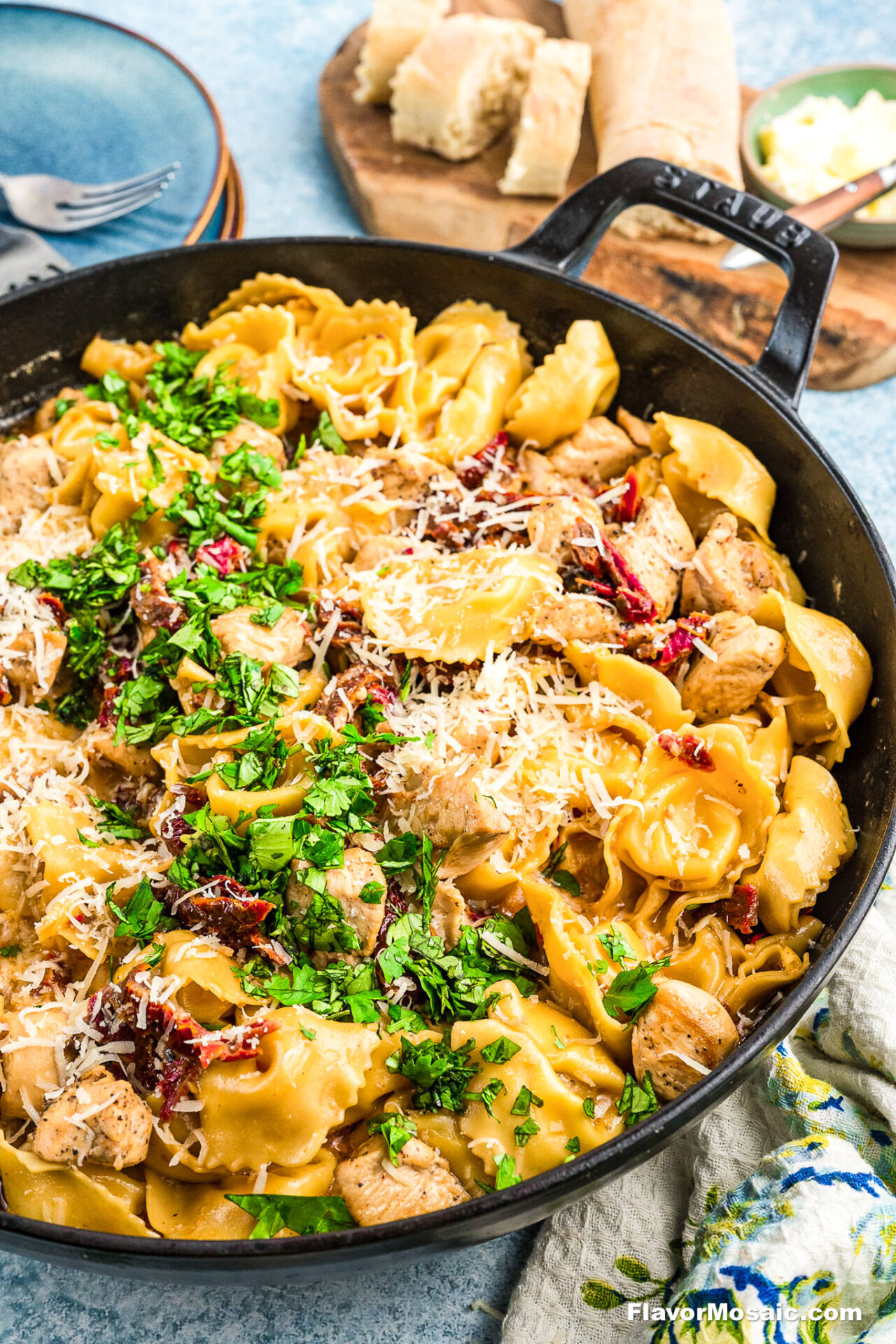 Marry Me Chicken Tortellini - Recipe photo by Flavor Mosaic