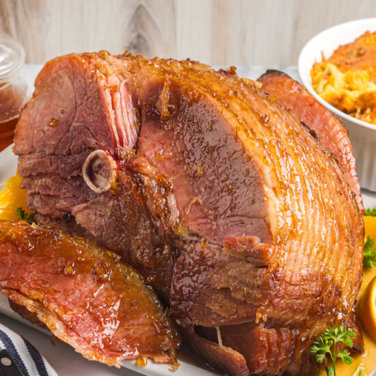 Orange Glazed Ham - Recipe photo by thefreshcooky