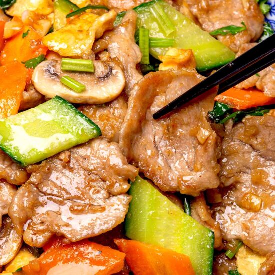 Pork Tenderloin Stir Fry - Recipe photo by cookingwithlei