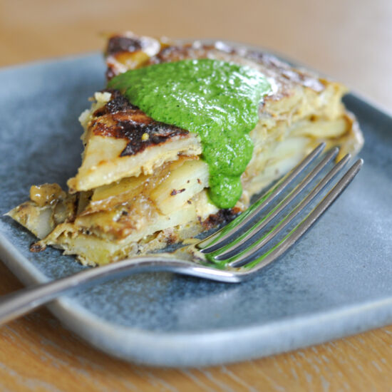 Potato Torta - Recipe photo by bowlofyum