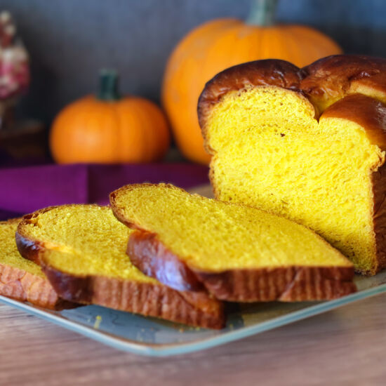 Pumpkin Brioche - Recipe photo by ChocoholicAnonymous