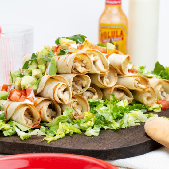 Oven-Baked Chicken Flautas - Recipe photo by Little Nomads Recipes
