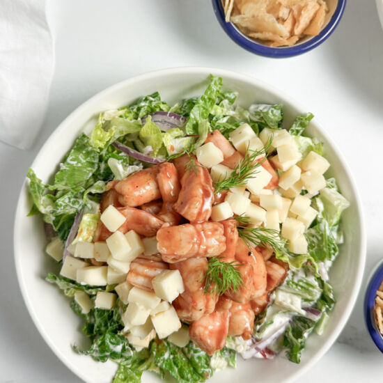 Buffalo Shrimp Salad - Recipe photo by sheri silver