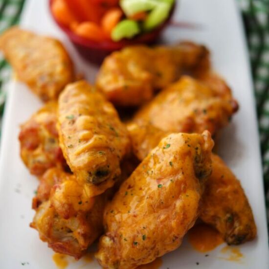Buffalo Ranch Chicken Wings - Recipe photo by Carries Experimental Kitchen