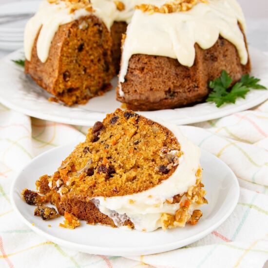 Carrot Bundt Cake - Recipe photo by Intentional Hospitality