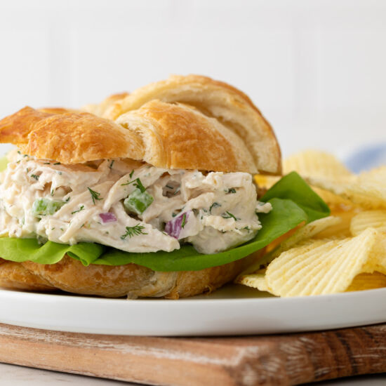 Classic Chicken Salad - Recipe photo by The Blond Cook