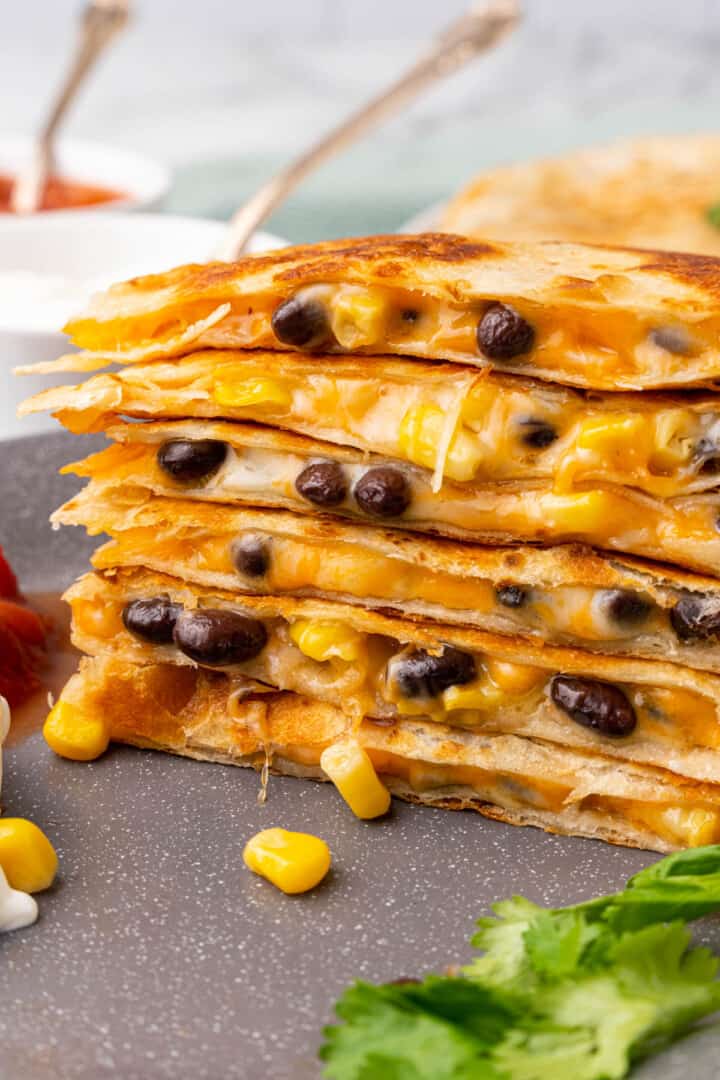 Black Bean Quesadillas - Recipe photo by The Diary of a Real Housewife