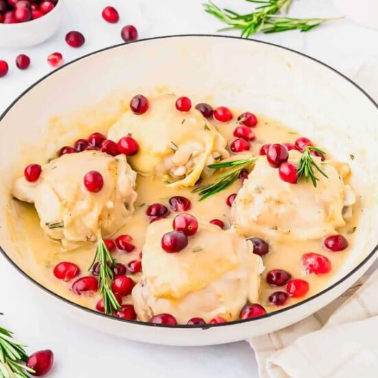 Cranberry Chicken - Recipe photo by Running to the Kitchen