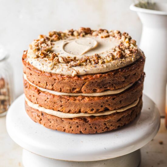 Wholesome Vegan Carrot Cake - Recipe photo by veggiejam