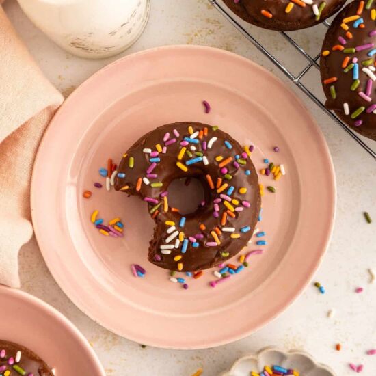 Gluten-Free Chocolate Donuts - Recipe photo by livingchirpy