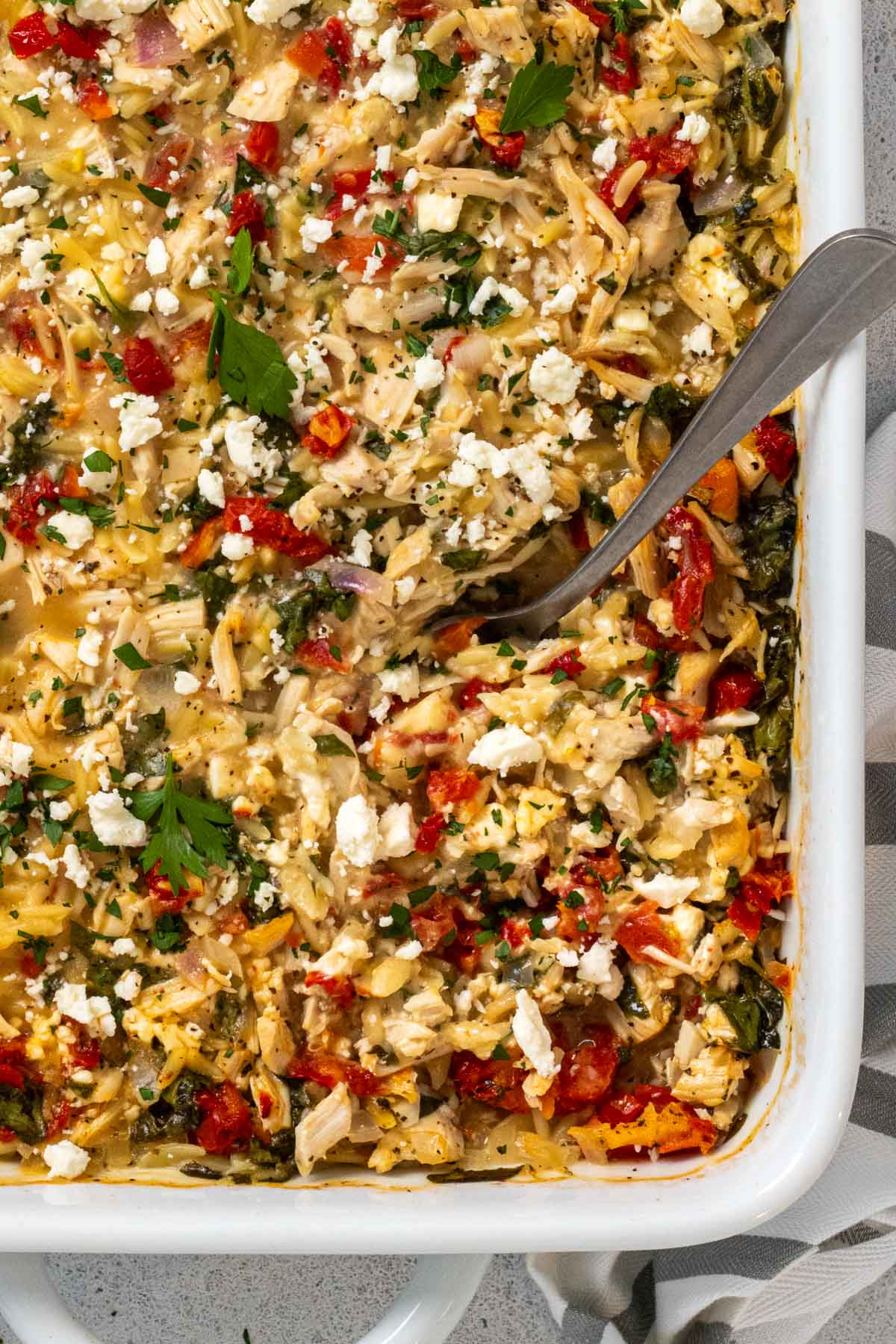 Greek Chicken Casserole - Recipe photo by kaynutrition