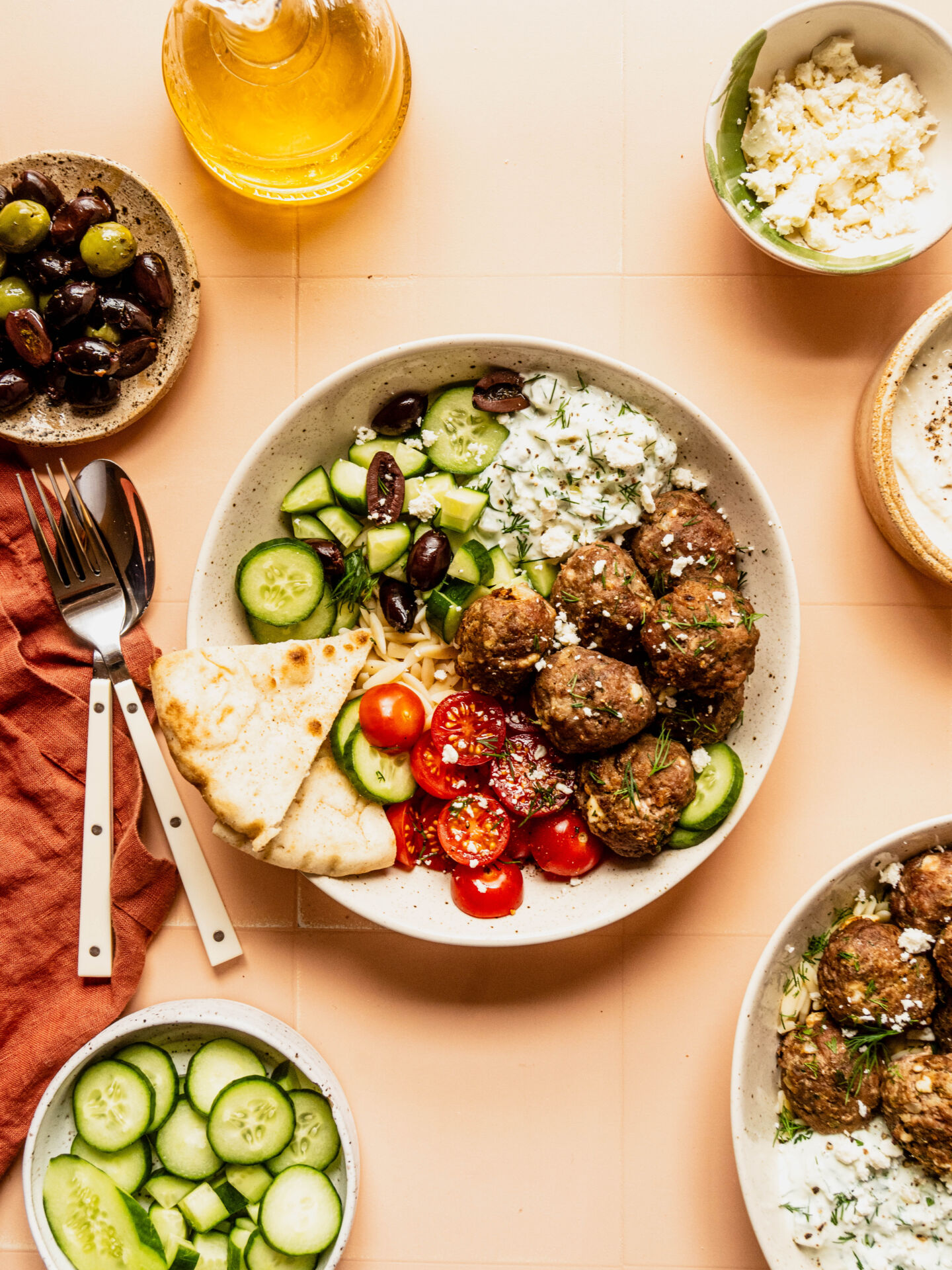 Greek Feta Meatballs - Recipe photo by windycitydinnerfairy