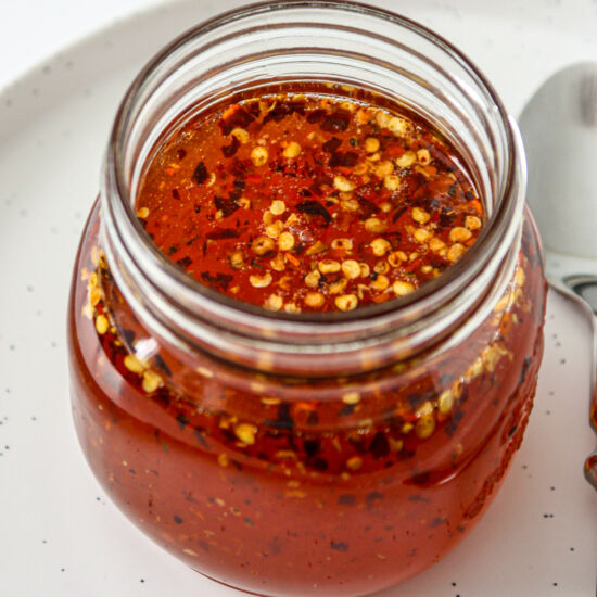 Homemade Hot Honey - Recipe photo by the food blog