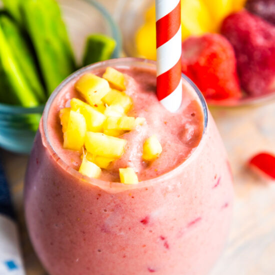 Licuado de Nopales Cactus Smoothie - Recipe photo by becoming you with julie