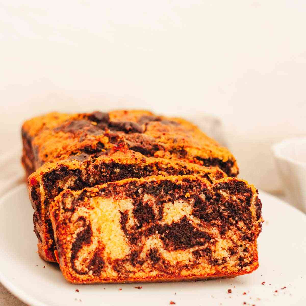 Easy Marble Loaf Cake - Recipe photo by Pastry Wishes