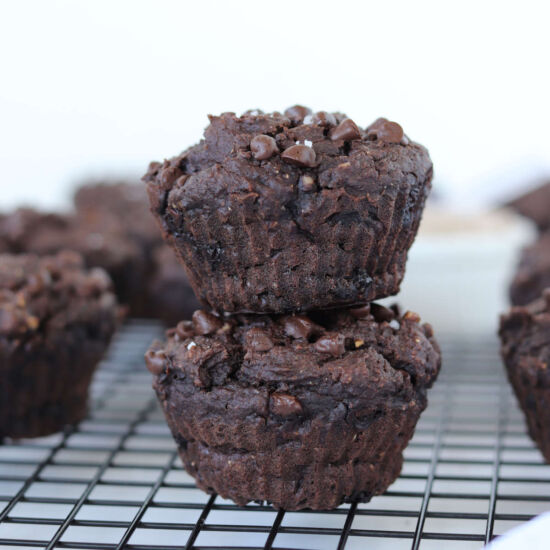 Protein Chocolate Chip Muffins - Recipe photo by Marinela