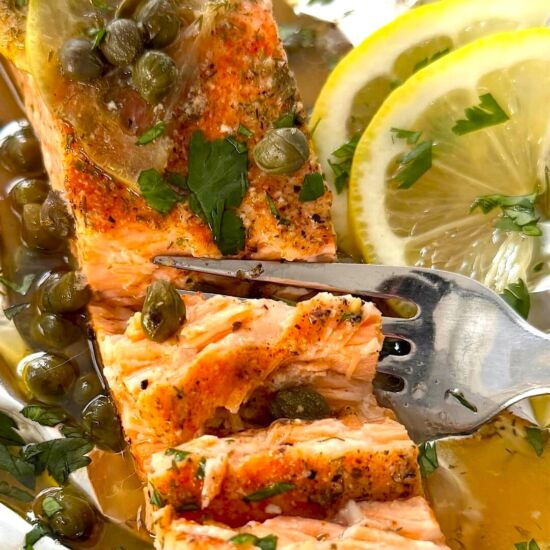 Oven Baked Salmon in Foil - Recipe photo by amycaseycooks