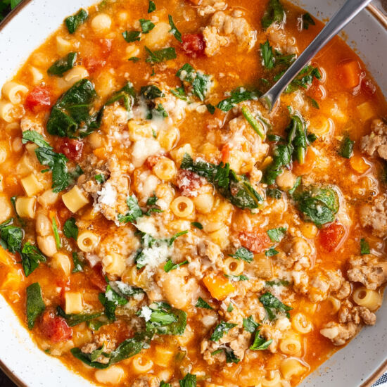 Sausage Pasta Fazool - Recipe photo by forcarbssake