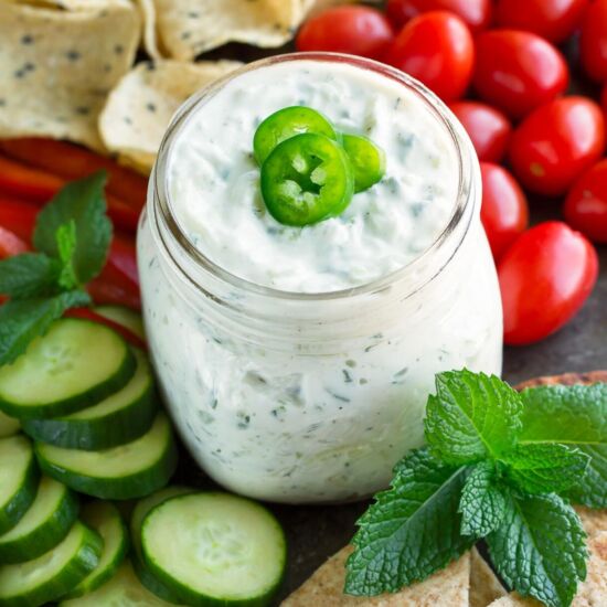 Spicy Dill Dip - Recipe photo by peasandcrayons