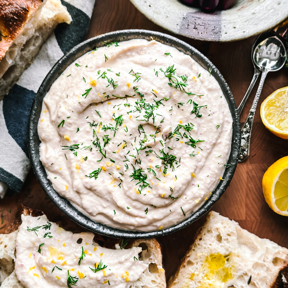 Taramosalata – Greek Fish Roe Dip - Recipe photo by The Greek Foodie