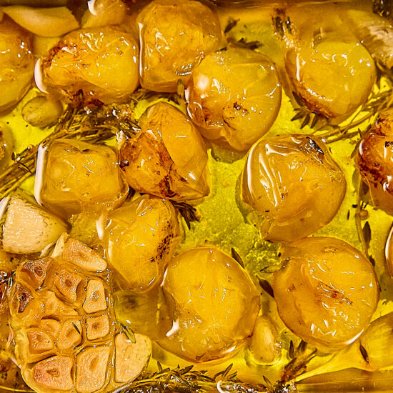 Easy Cherry Tomato Confit - Recipe photo by mosthungry