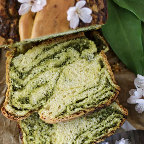 Wild Garlic Babka Bread - Recipe photo by Food Nutters