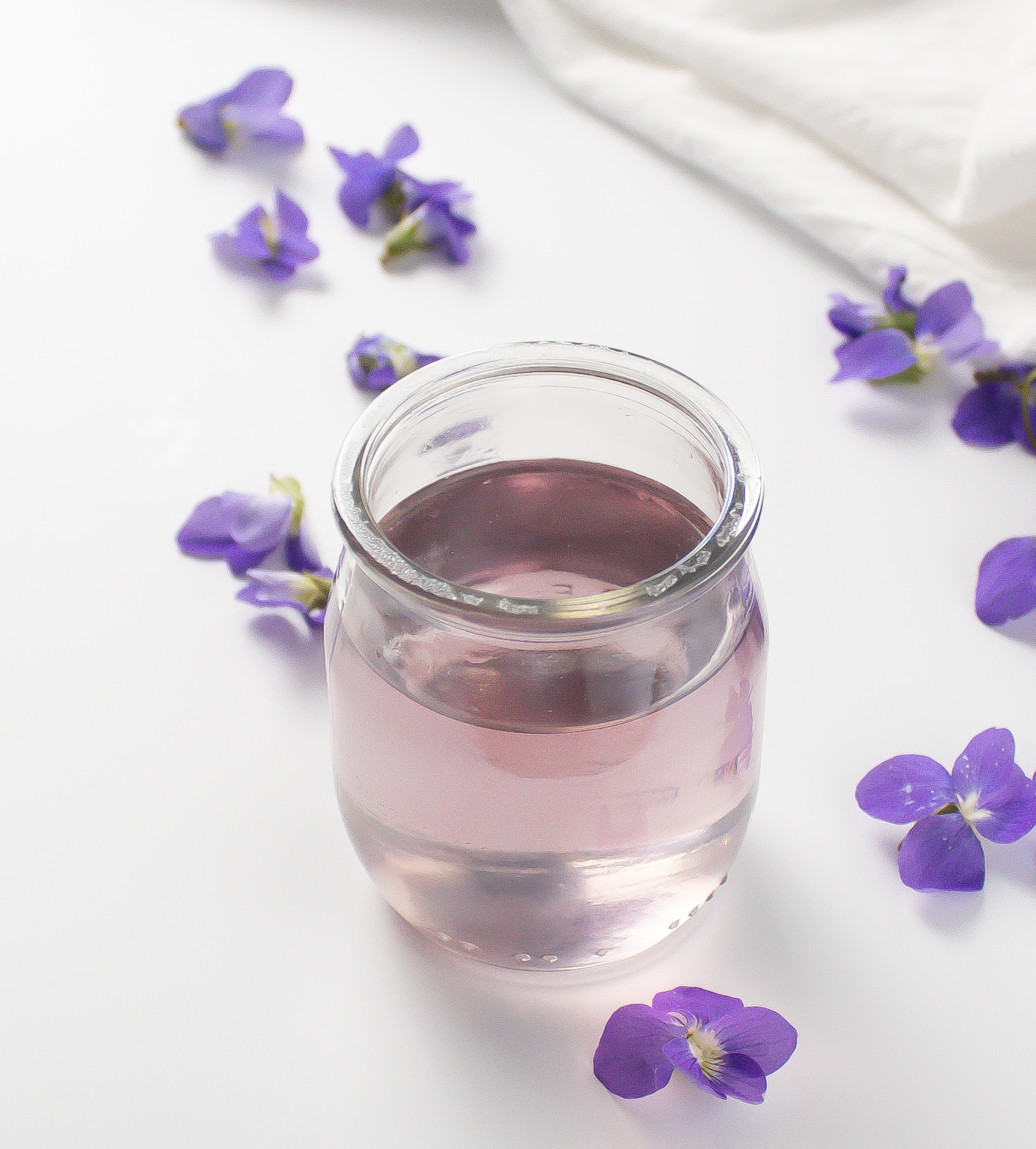 Violet Simple Syrup - Recipe photo by TheSiftedField2