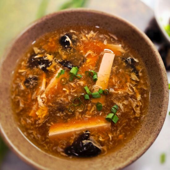 Hot and Sour Soup - Recipe photo by Imperfectly Wabi Sabi