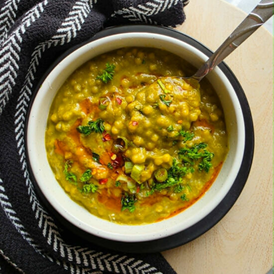 All The Greens Pasteen - Recipe photo by the_happy_veg