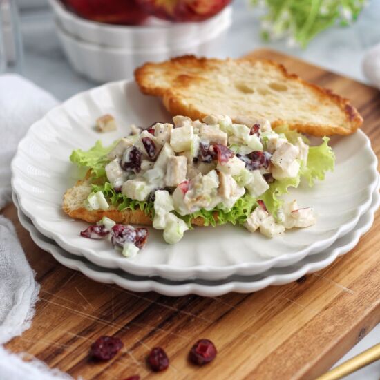 Apple Cranberry Chicken Salad - Recipe photo by Ereese