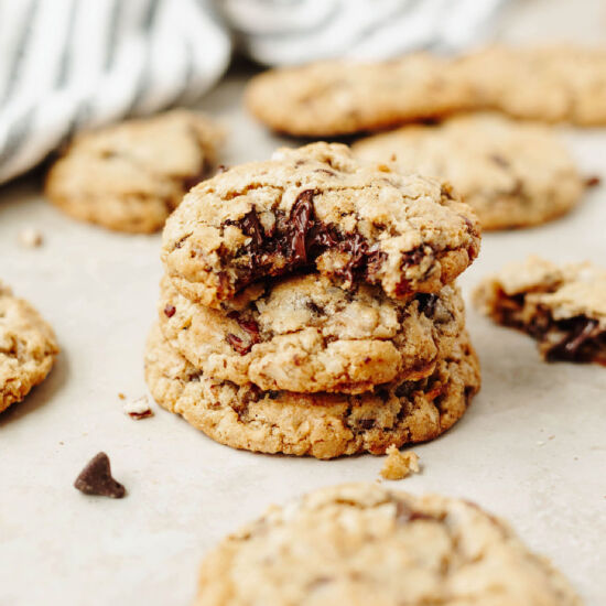 Laura Bush's Cowboy Cookies - Recipe photo by The Cookin Chicks