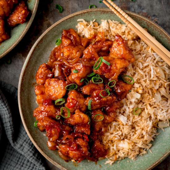 Crispy Chilli Chicken - Recipe photo by KitchenSanctuary