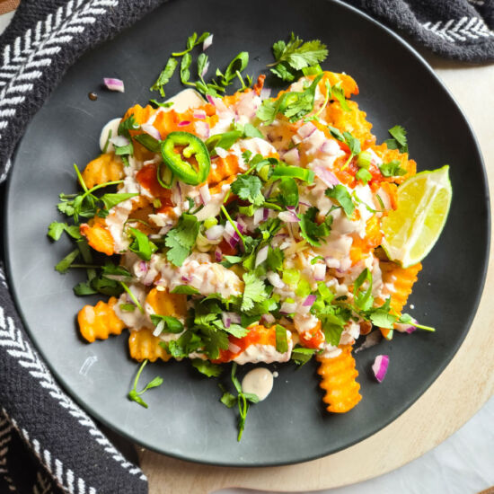 Fiesta Fries - Recipe photo by the_happy_veg