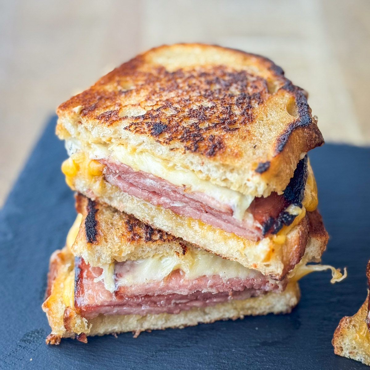 Grilled Ham and Cheese Sandwich - Recipe photo by NextLevelBaker