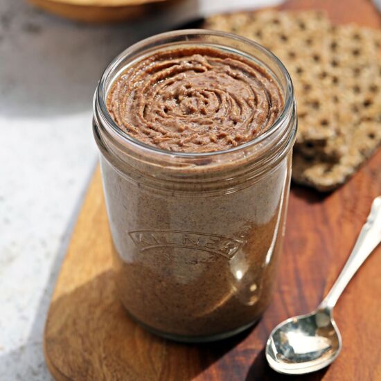 Homemade Peanut Butter - Recipe photo by FabFood4All