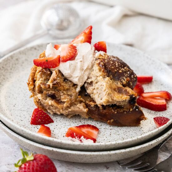 Hot Cross Bun Bread Pudding - Recipe photo by itsnotcomplicatedrecipes