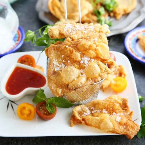 Chicken Cracklings - Recipe photo by angiesrecipes