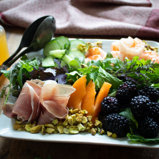 Shrimp Salad Apricot Vinaigrette - Recipe photo by TheSiftedField2