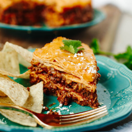 Instant Pot Enchilada Casserole - Recipe photo by The Cookin Chicks