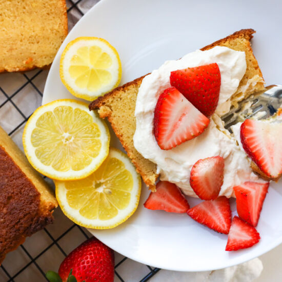 Lemon Ricotta Pound Cake - Recipe photo by Hannas Homemaking