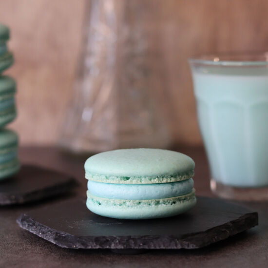 Mandalorian Macarons - Recipe photo by ChocoholicAnonymous