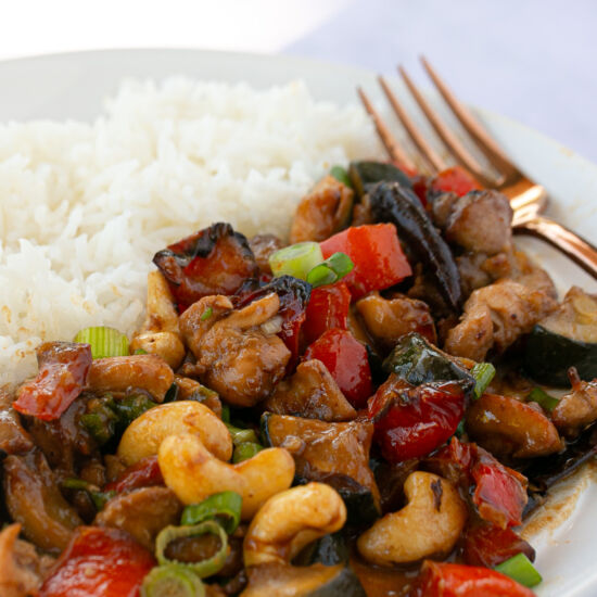 Air Fryer Kung Pao Chicken - Recipe photo by nurturemygut