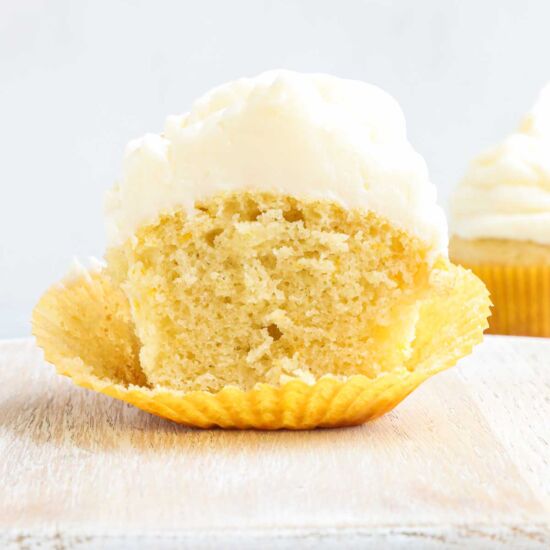 Olive Oil Cupcakes - Recipe photo by elleandpear