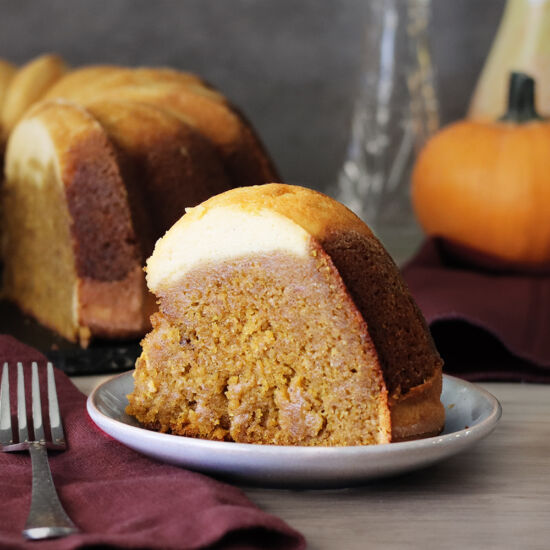 Pumpkin Ricotta Breakfast Bundt - Recipe photo by ChocoholicAnonymous