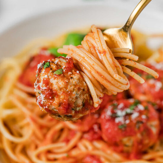 Turkey, Zucchini & Feta Meatballs - Recipe photo by Flavorful Eats