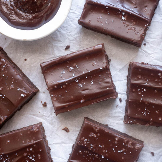 Chocolate Ganache Brownies - Recipe photo by flavorthemoments