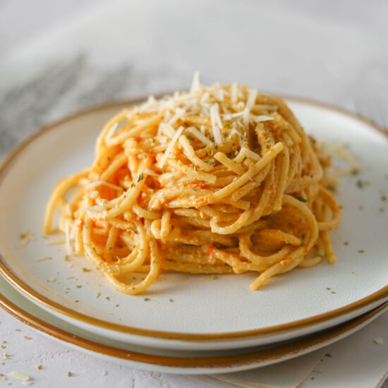 Creamy Burrata Pasta - Recipe photo by foodnservice
