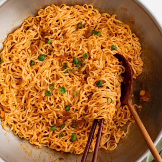 Firecracker Spicy Noodles - Recipe photo by TheSaltyMarshmallow