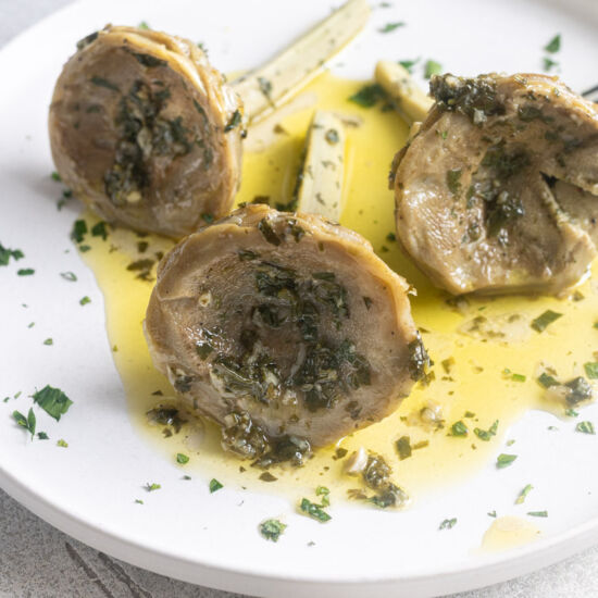 Roman Artichokes - Recipe photo by flavorthemoments