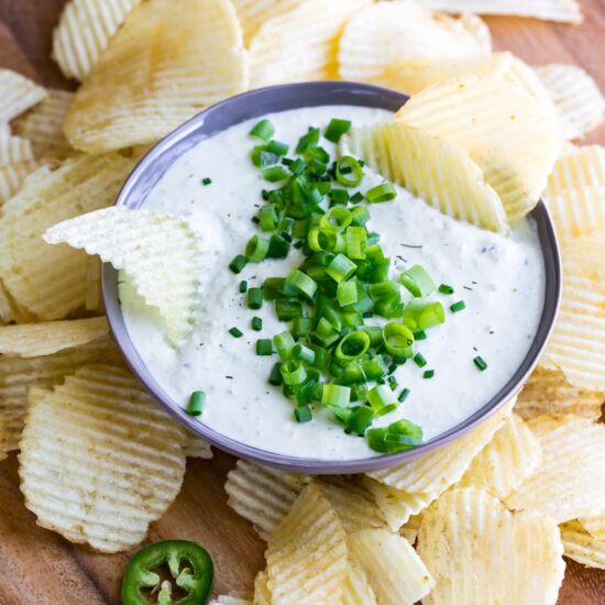 Spicy Tzatziki Dip - Recipe photo by peasandcrayons